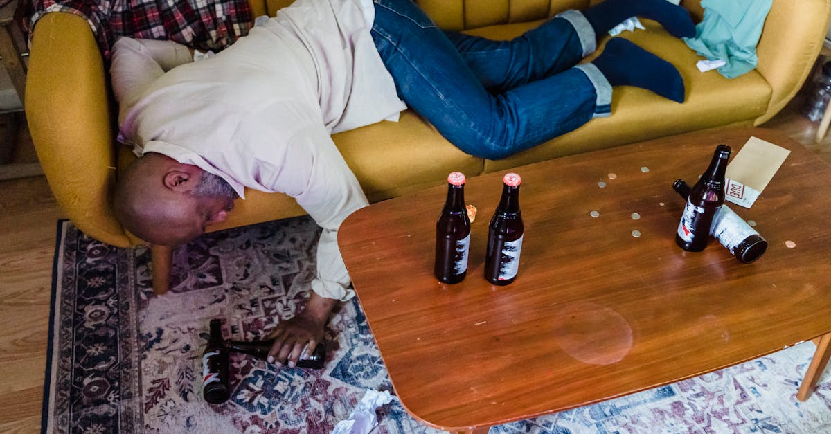 A middle-aged Korean man lying on a sofa scrolling his smartphone with a bored expression, messy living room with afternoon sunlight through curtains, natural candid photo style, warm tones
