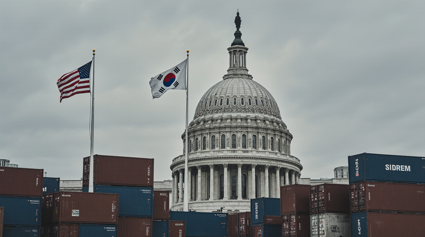 🇺🇸 미국, 한국 포함 14개국에 25% 관세 위협 — 글로벌 무역 전운 고조
